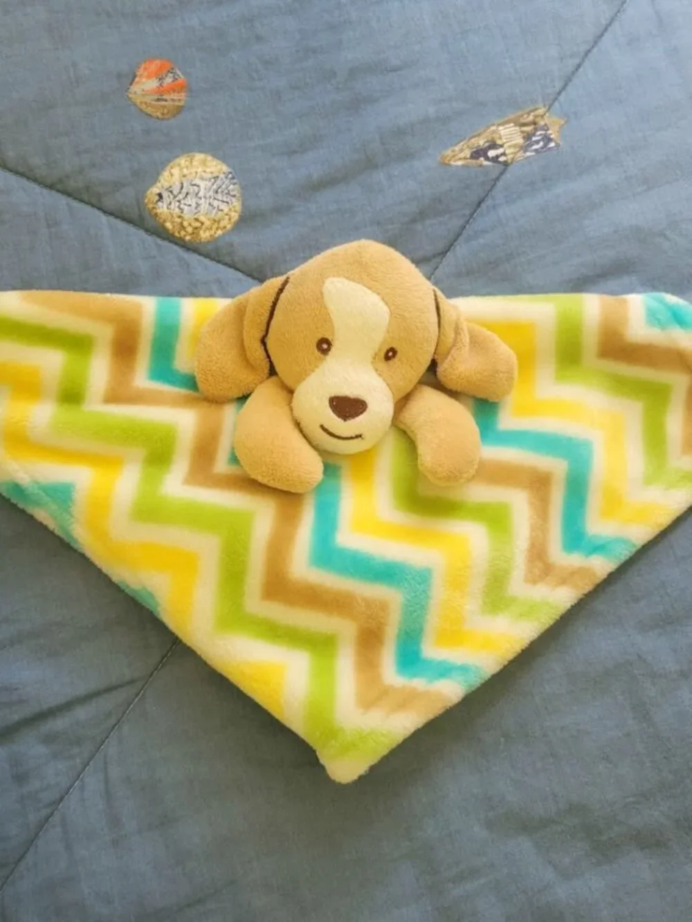 Little Miracles Baby Blanket With Matching Puppy Security Blanket